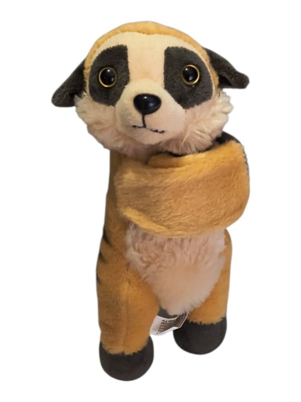 Wild Republic Meerkat Huggers Plush Stuffed Animal Toy 8” Brown Beige